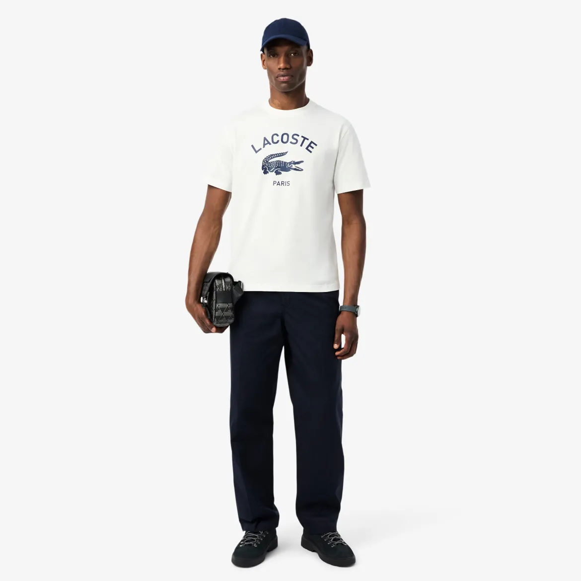 Lacoste lippis UNISEX LACOSTE ORGANICS COTTON, tummansininen