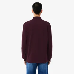 Lacoste miesten pikeepaita L.12.12, viininpunainen