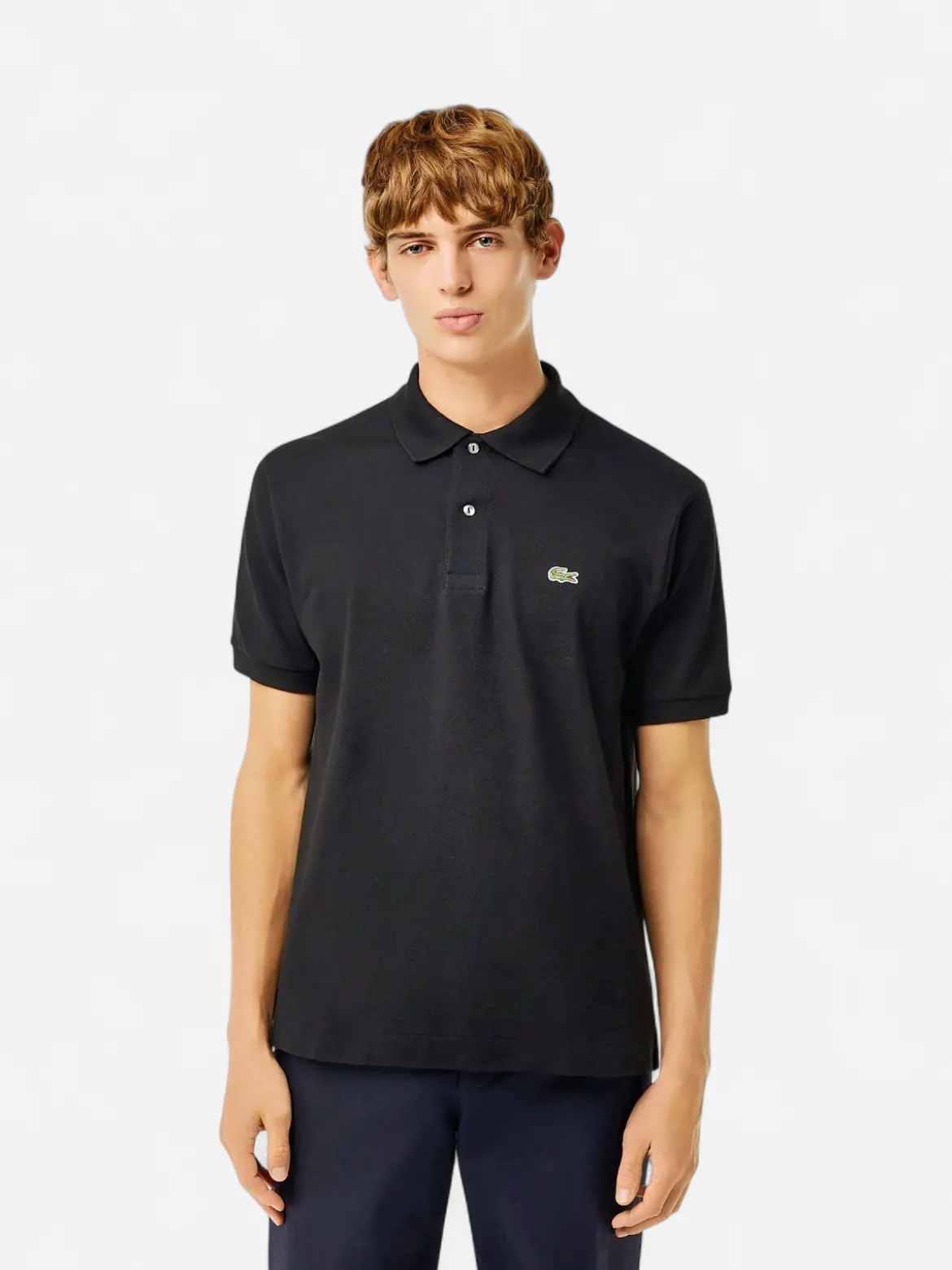 Lacoste Miesten Pikeepaita, ORIGINAL L1212 POLO NOS Musta