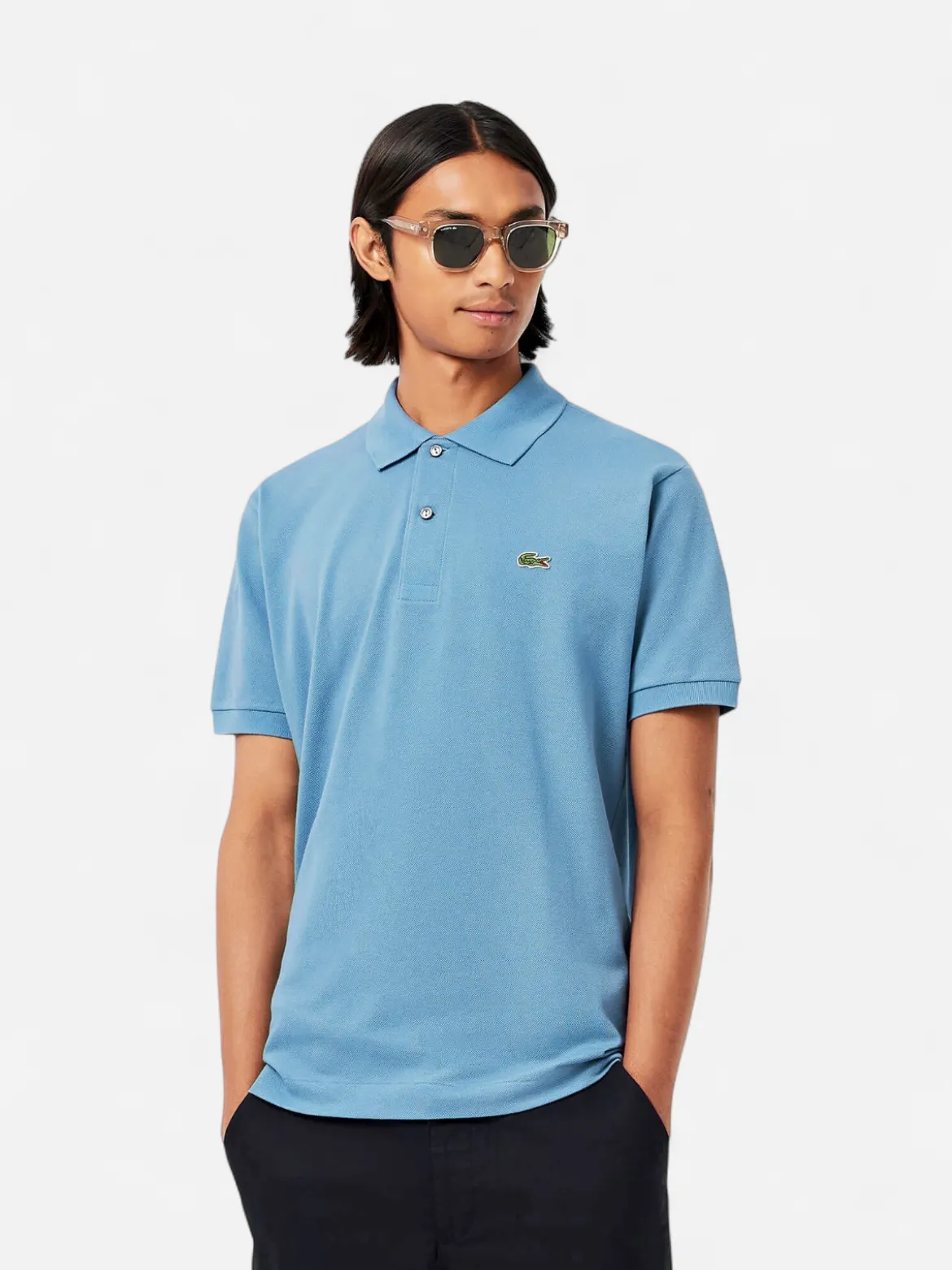 Lacoste Miesten Pikeepaita, ORIGINAL L1212 POLO Sininen