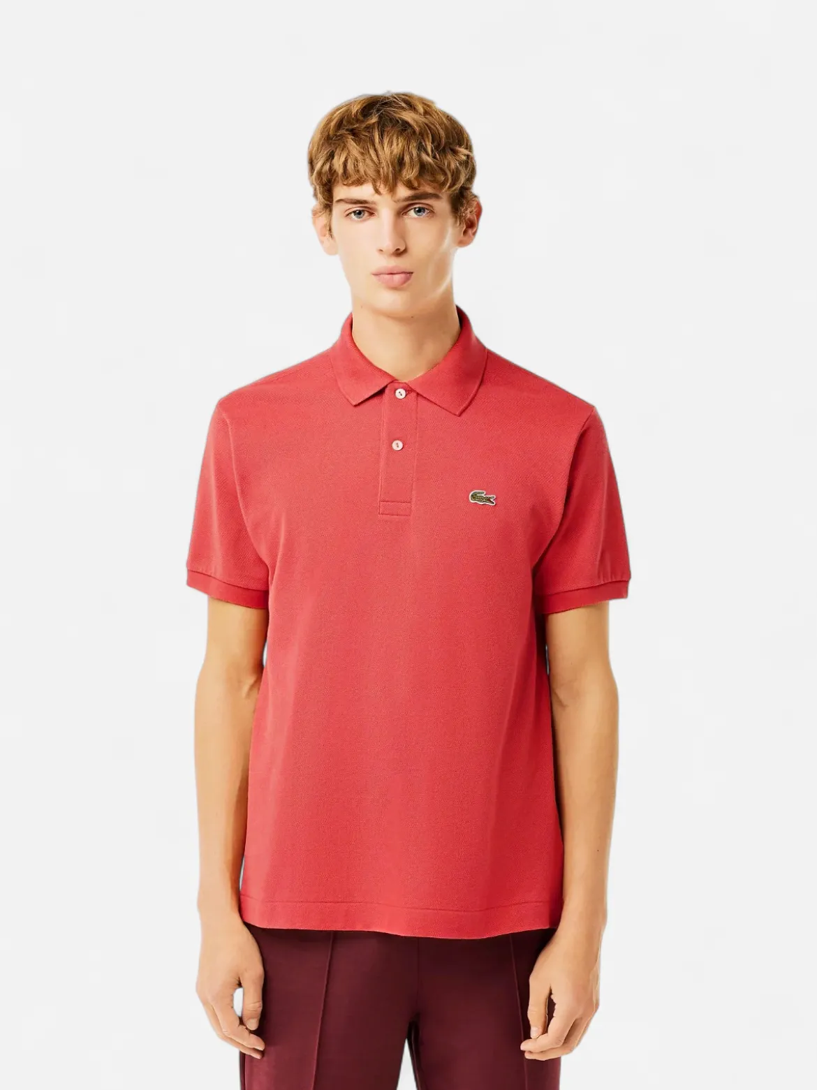 Lacoste Miesten Pikeepaita, ORIGINAL L1212 POLO NOS Punainen