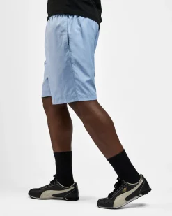Lacoste miesten shortsit Light Weight Diamond Taffeta Shorts, vaaleansininen