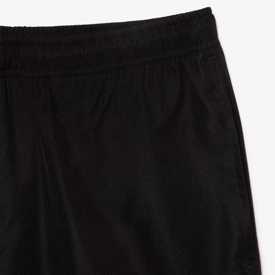 Lacoste miesten shortsit Light Weight Diamond Taffeta Shorts, musta