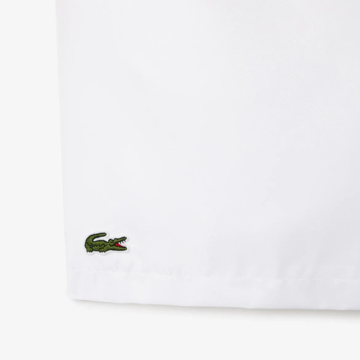 Lacoste miesten shortsit Light Weight Diamond Taffeta Shorts, valkoinen