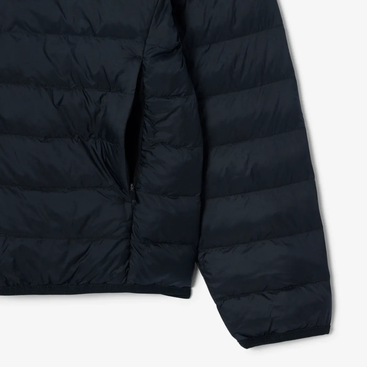 Lacoste miesten takki Lightweight Water Repellent Ripstop, musta
