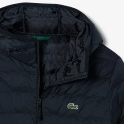 Lacoste miesten takki Lightweight Water Repellent Ripstop, musta