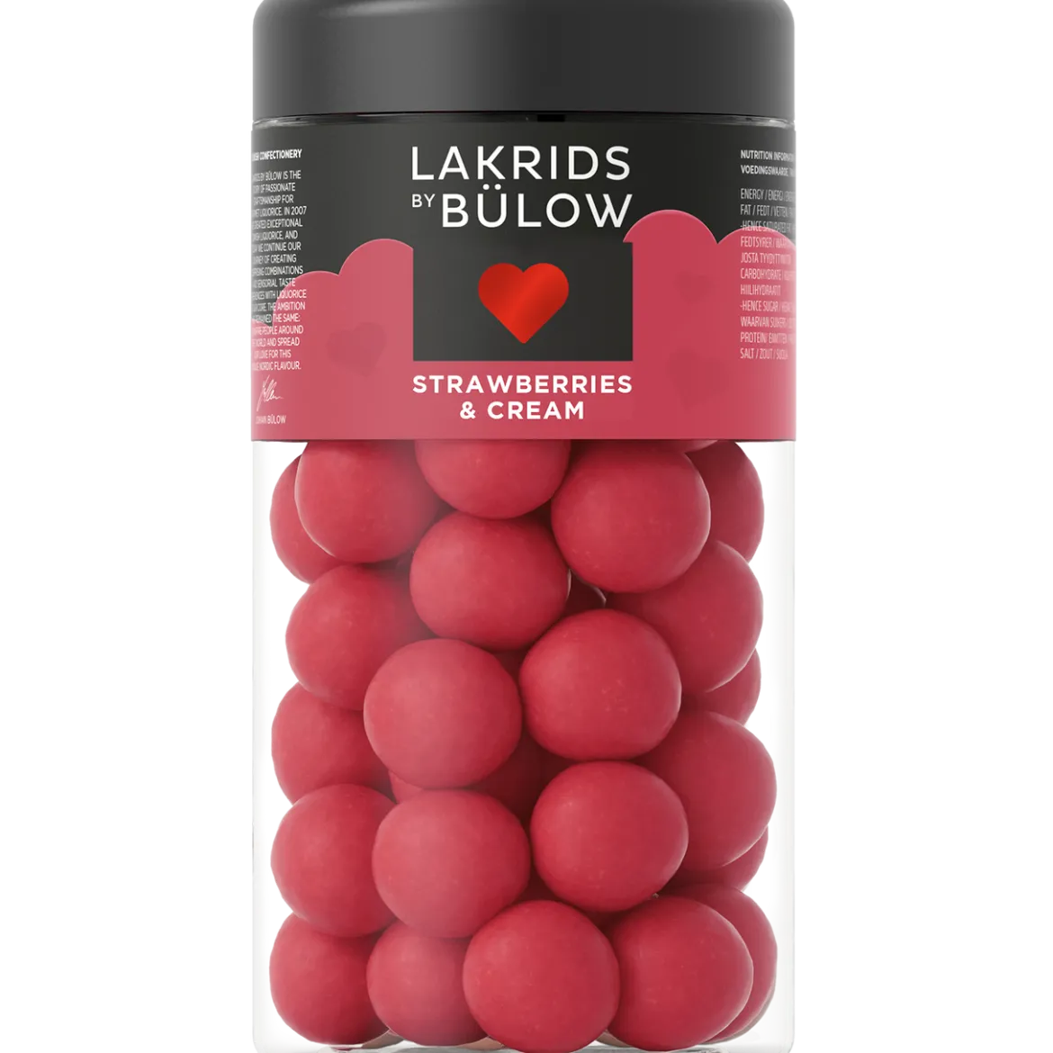 Lakrids by Bülow lakritsi Regular Strawberries&Cream