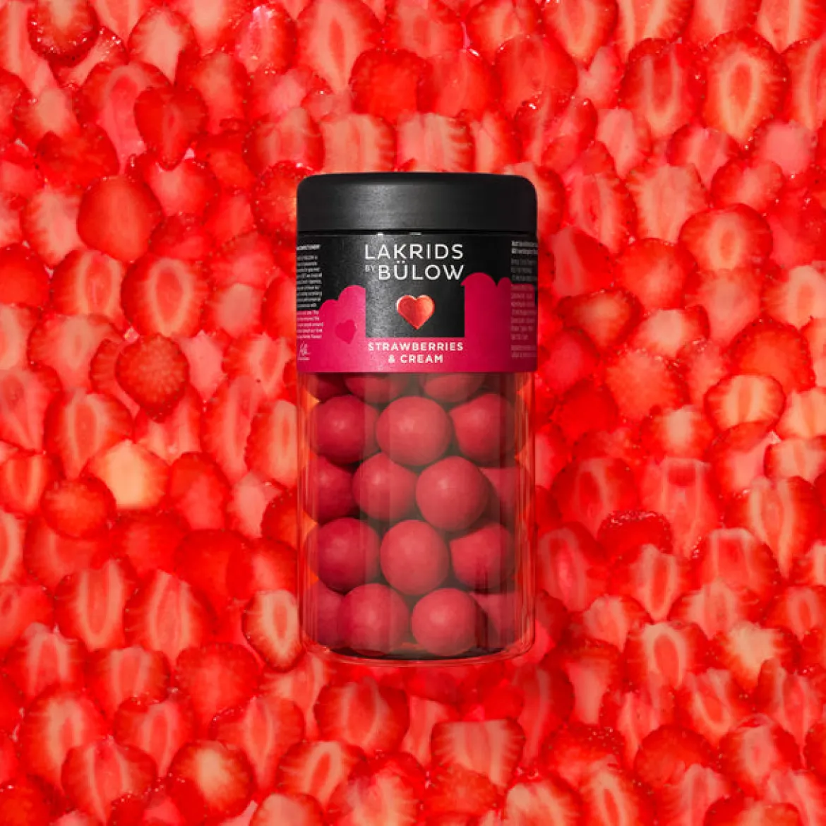 Lakrids by Bülow lakritsi Regular Strawberries&Cream