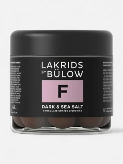Lakrids by Bülow lakritsi Small F Dark&Sea Salt