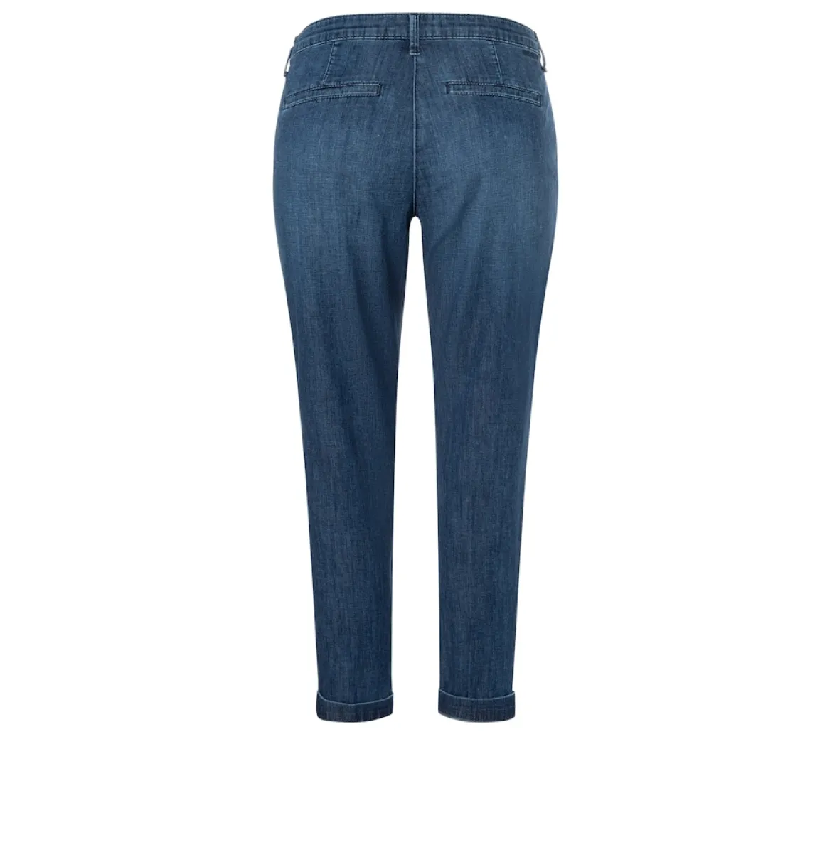 Mac naisten farkut Chino Turn Up, sininen indigo