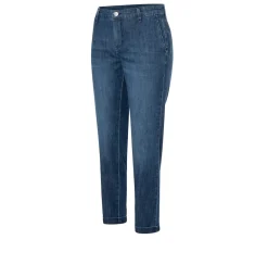 Mac naisten farkut Chino Turn Up, sininen indigo