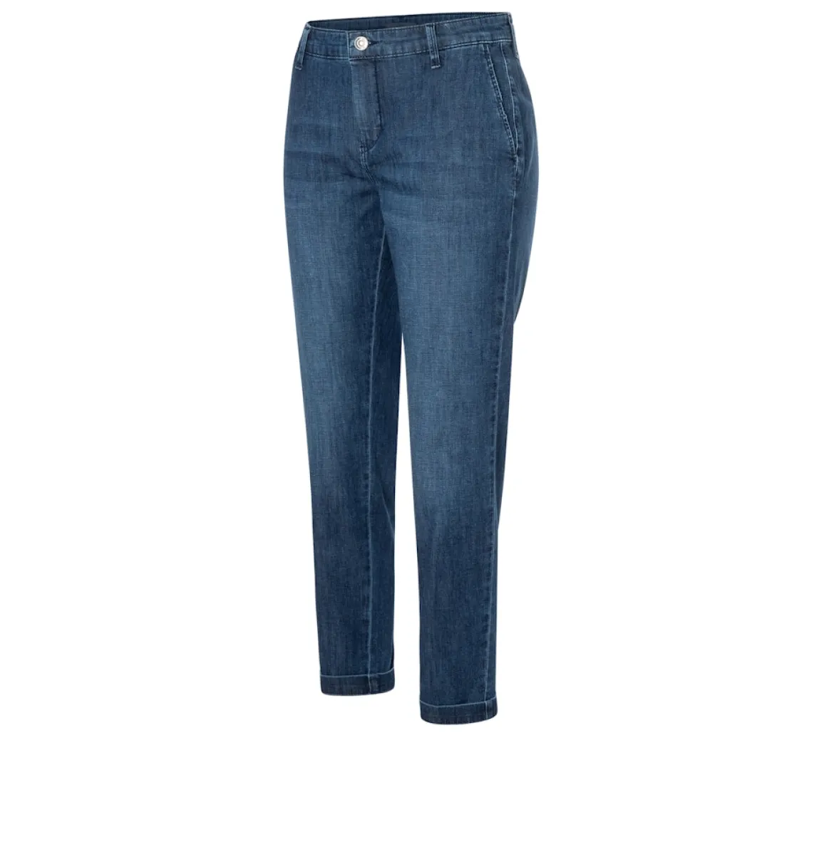 Mac naisten farkut Chino Turn Up, sininen indigo