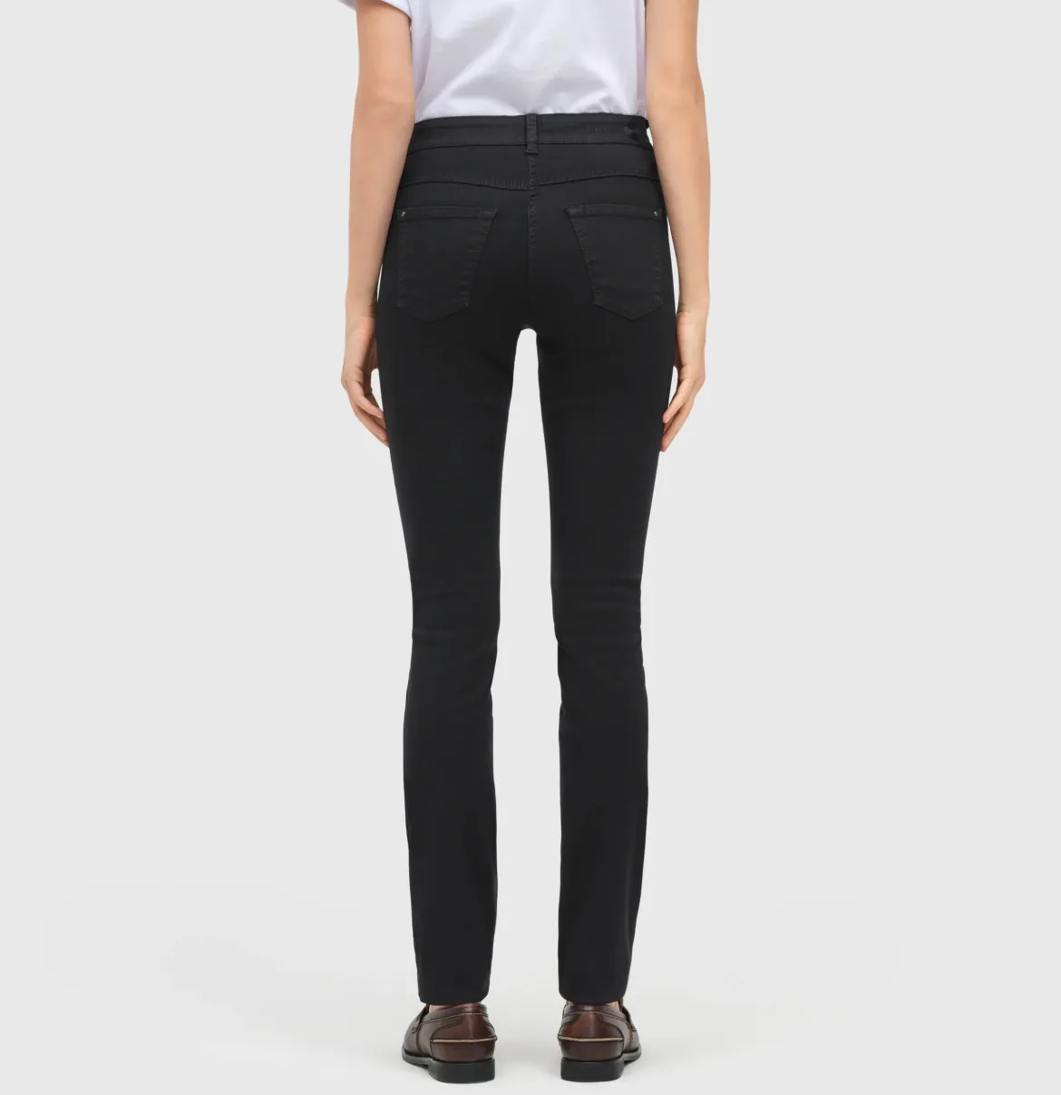 Mac naisten farkut Dream Skinny D999, Musta