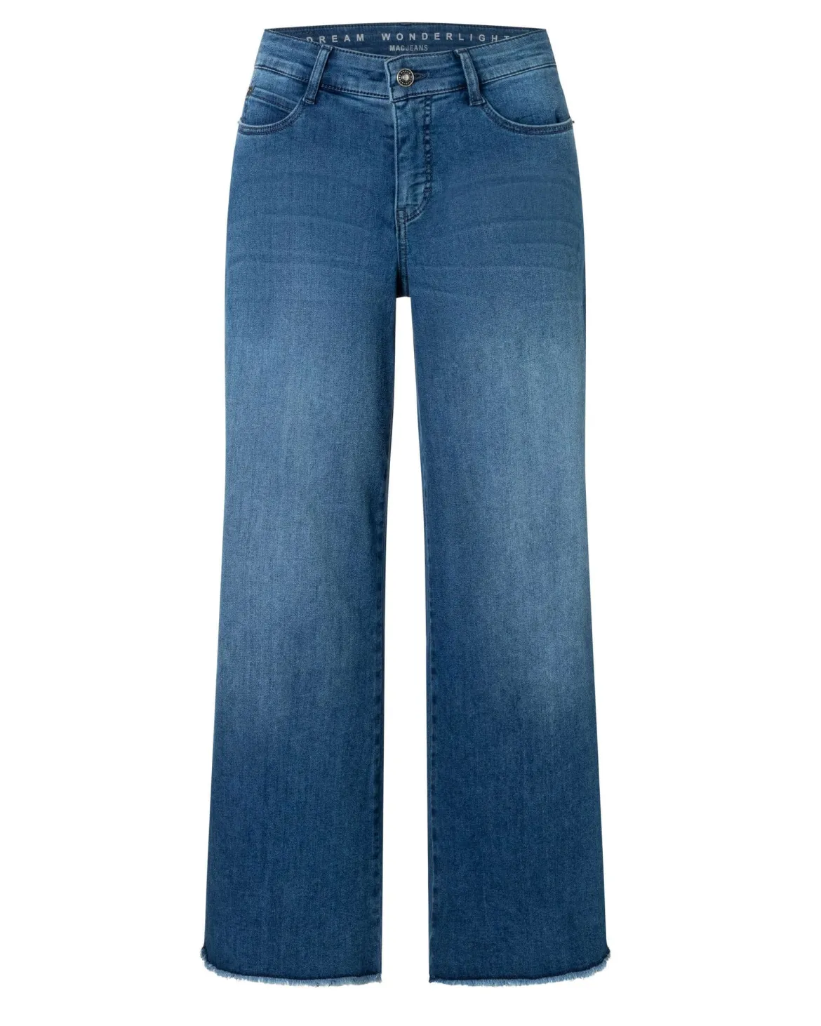 Mac naisten farkut Dream Wide Cropped, Indigo