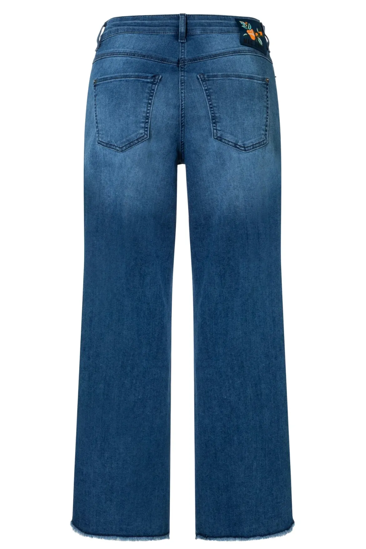Mac naisten farkut Dream Wide Cropped, Indigo