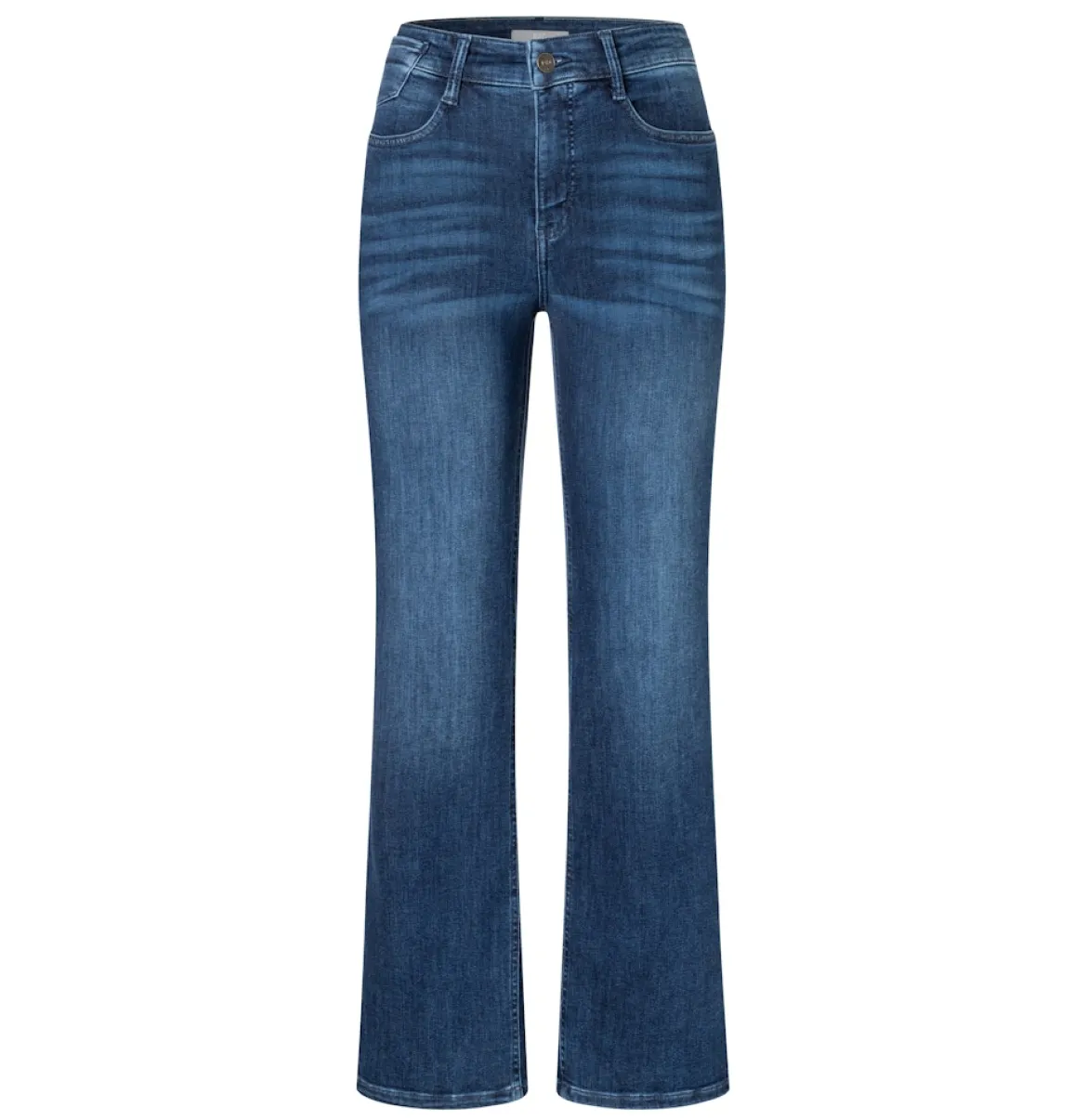 Mac naisten farkut Laura Stretch Denim, tummansininen