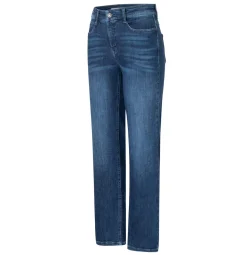 Mac naisten farkut Laura Stretch Denim, tummansininen