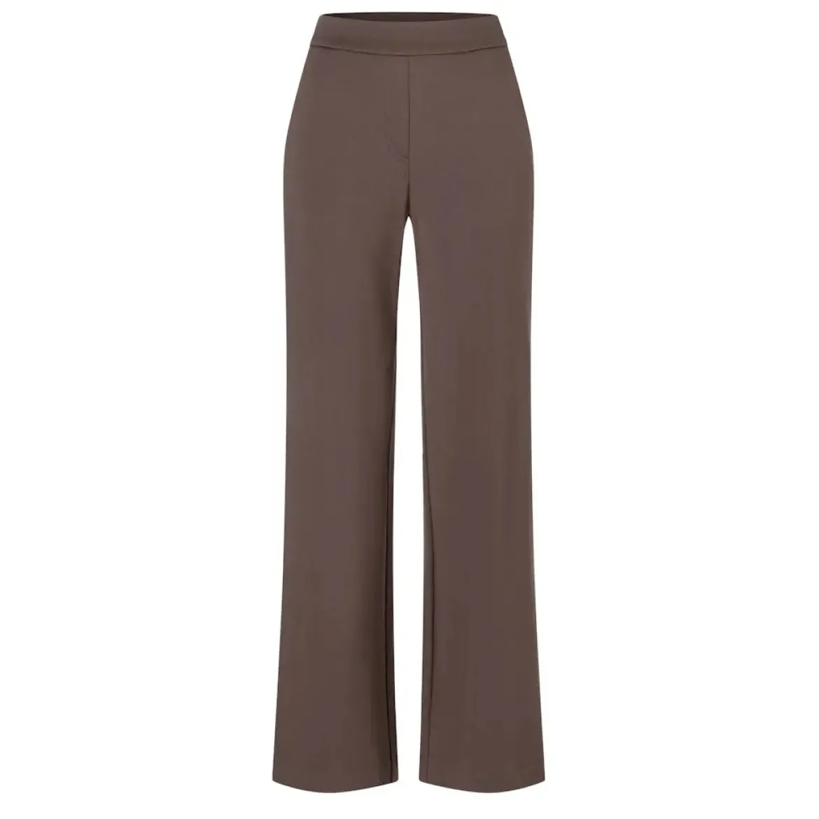 Mac naisten housut Chiara Long Pant, tummanruskea
