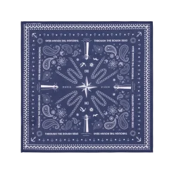 Makia huivi Beam Bandana Scarf, sininen