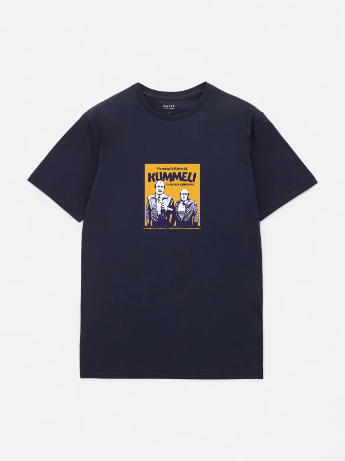 Makia Kummeli A-Ryhmä T-shirt, tummansininen