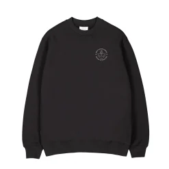 Makia miesten college, HOOK LIGHT SWEATSHIRT Musta