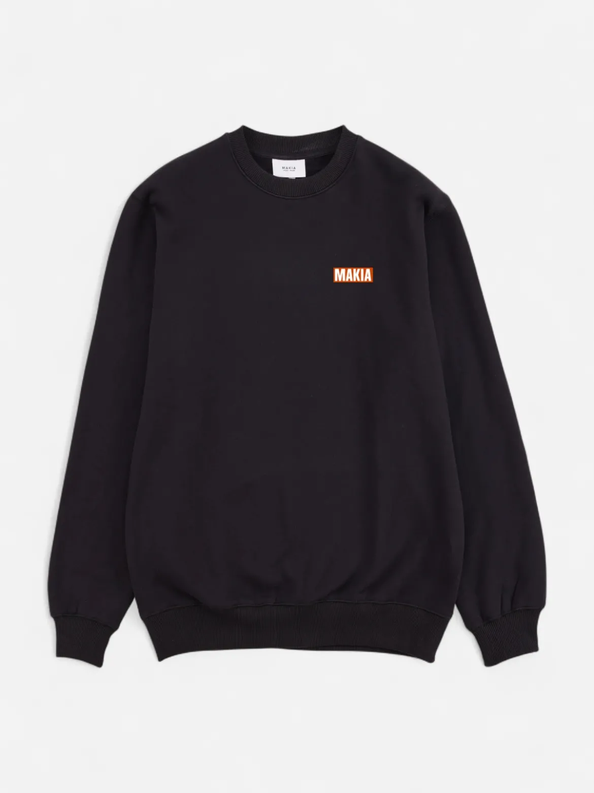 Makia miesten collegepaita Kekkonen Sweatshirt, musta