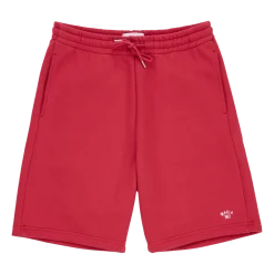 Makia miesten collegeshortsit Cove Sweatshorts, punainen