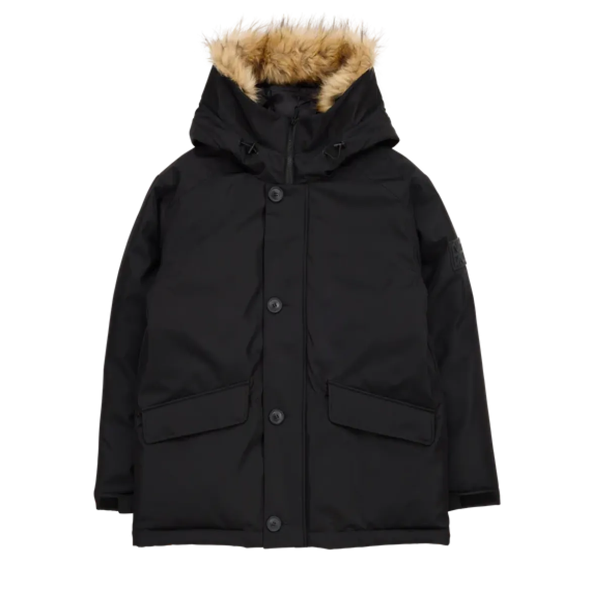 Makia Miesten Parkatakki, HELSINKI PARKA Musta