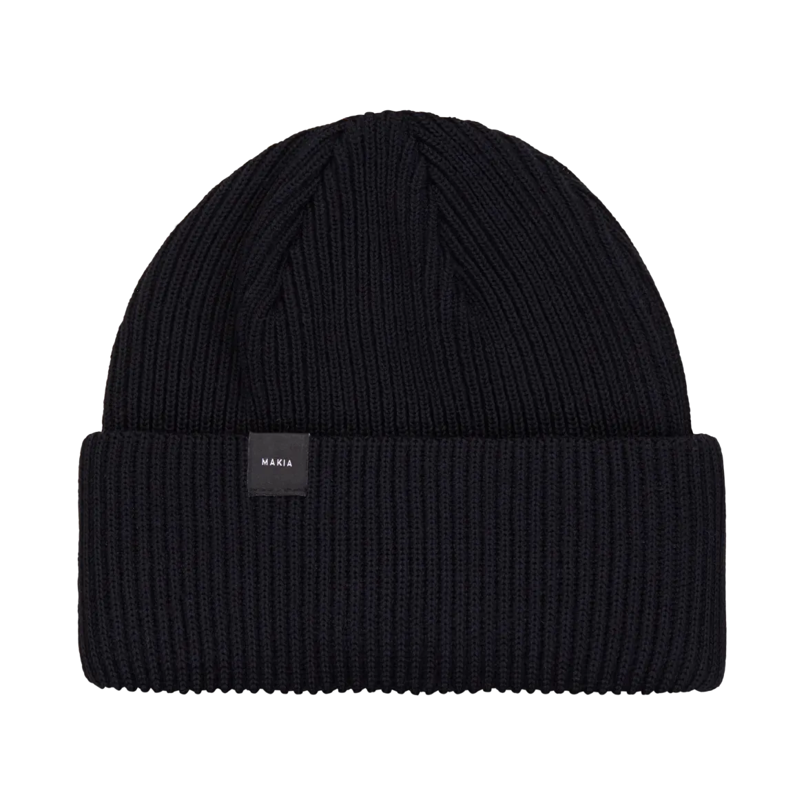 Makia miesten pipo Merino Beanie, musta