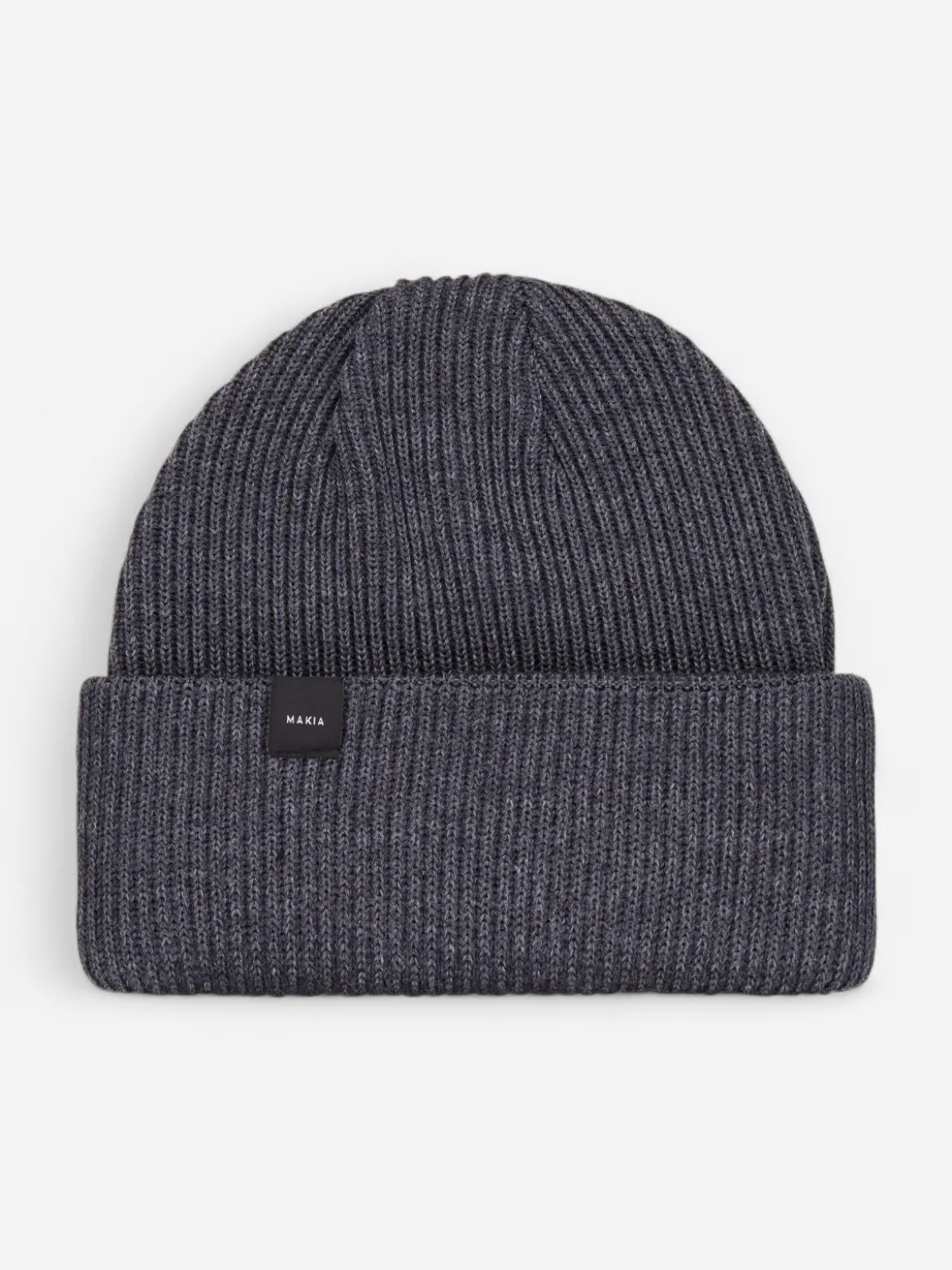 Makia miesten pipo Merino Beanie, tummanharmaa