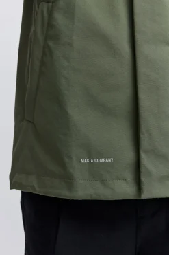 Makia miesten takki Irvine Jacket, tummanvihreä