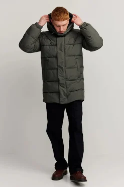 Makia miesten toppatakki K MILES JACKET, tummanvihreä