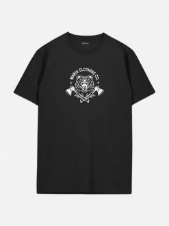 Makia miesten t-paidat Kontio T-shirt, musta
