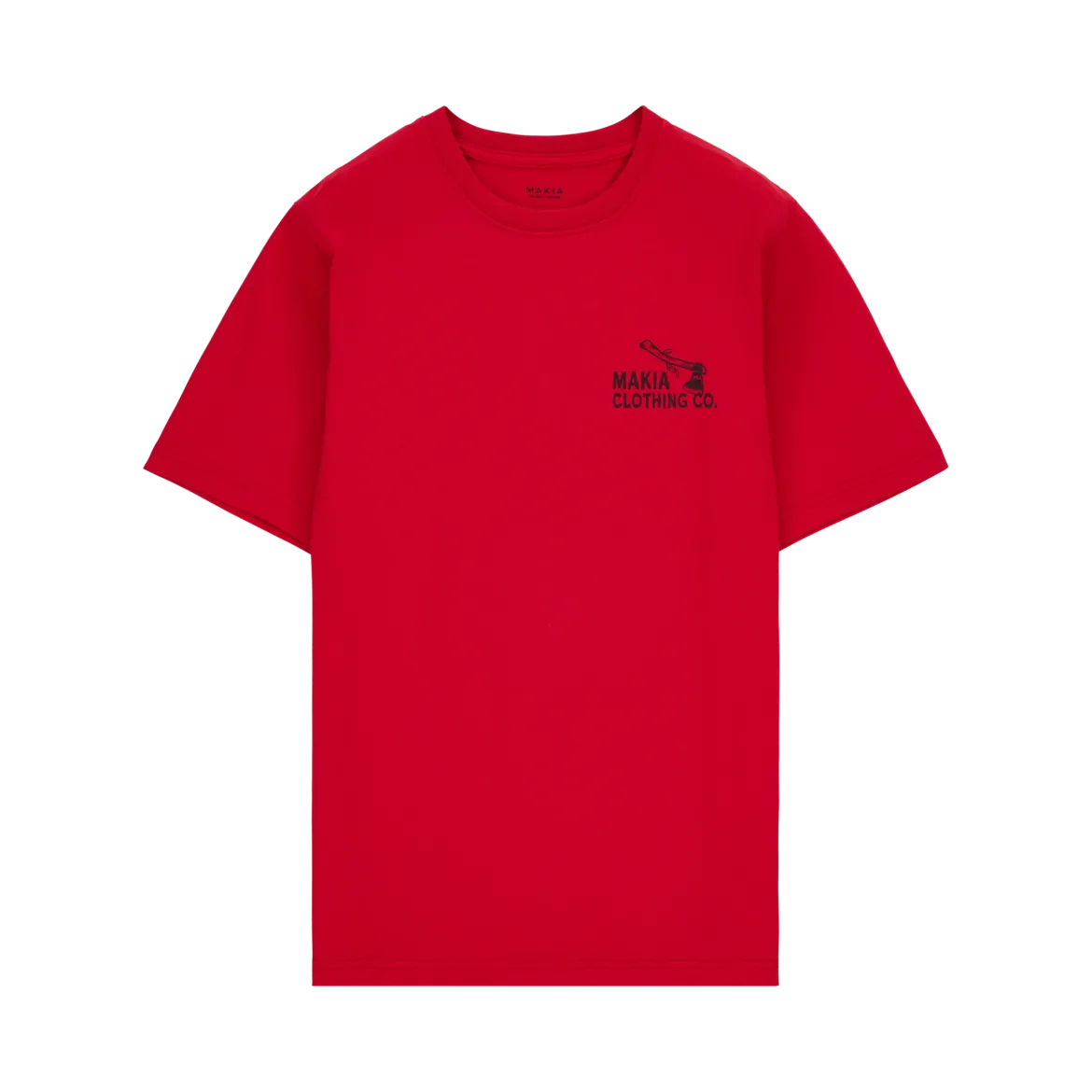 Makia miesten t-paita Bear T-shirt, punainen