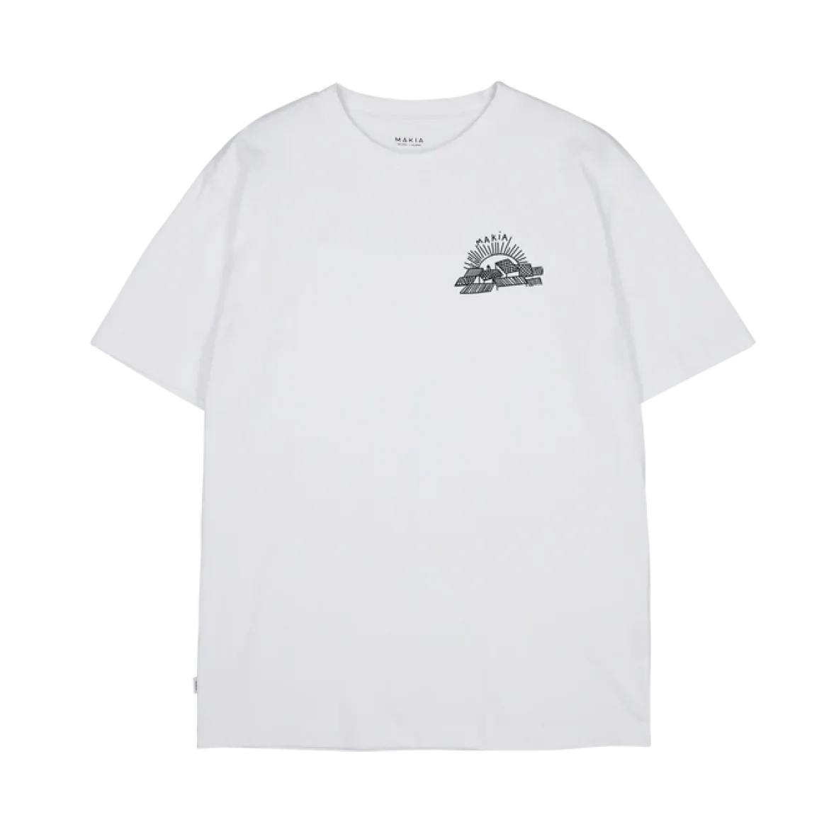 Makia miesten t-paita, Cosy T-shirt Valkoinen