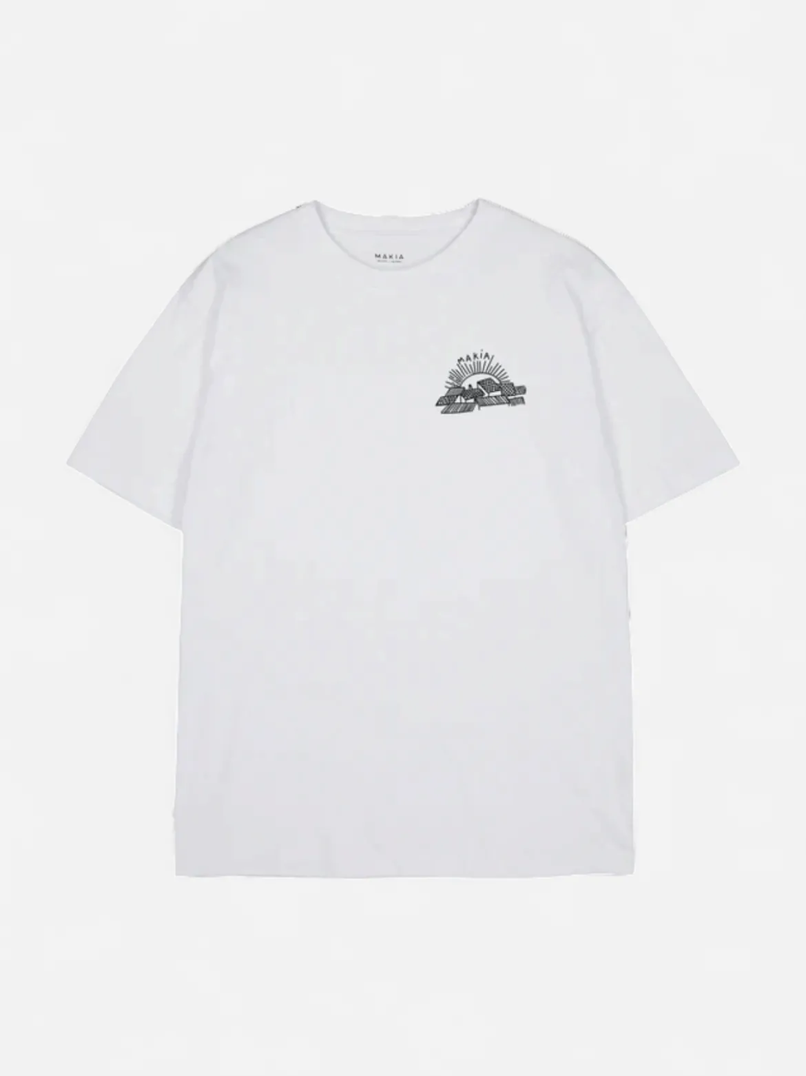 Makia miesten t-paita, Cosy T-shirt Valkoinen