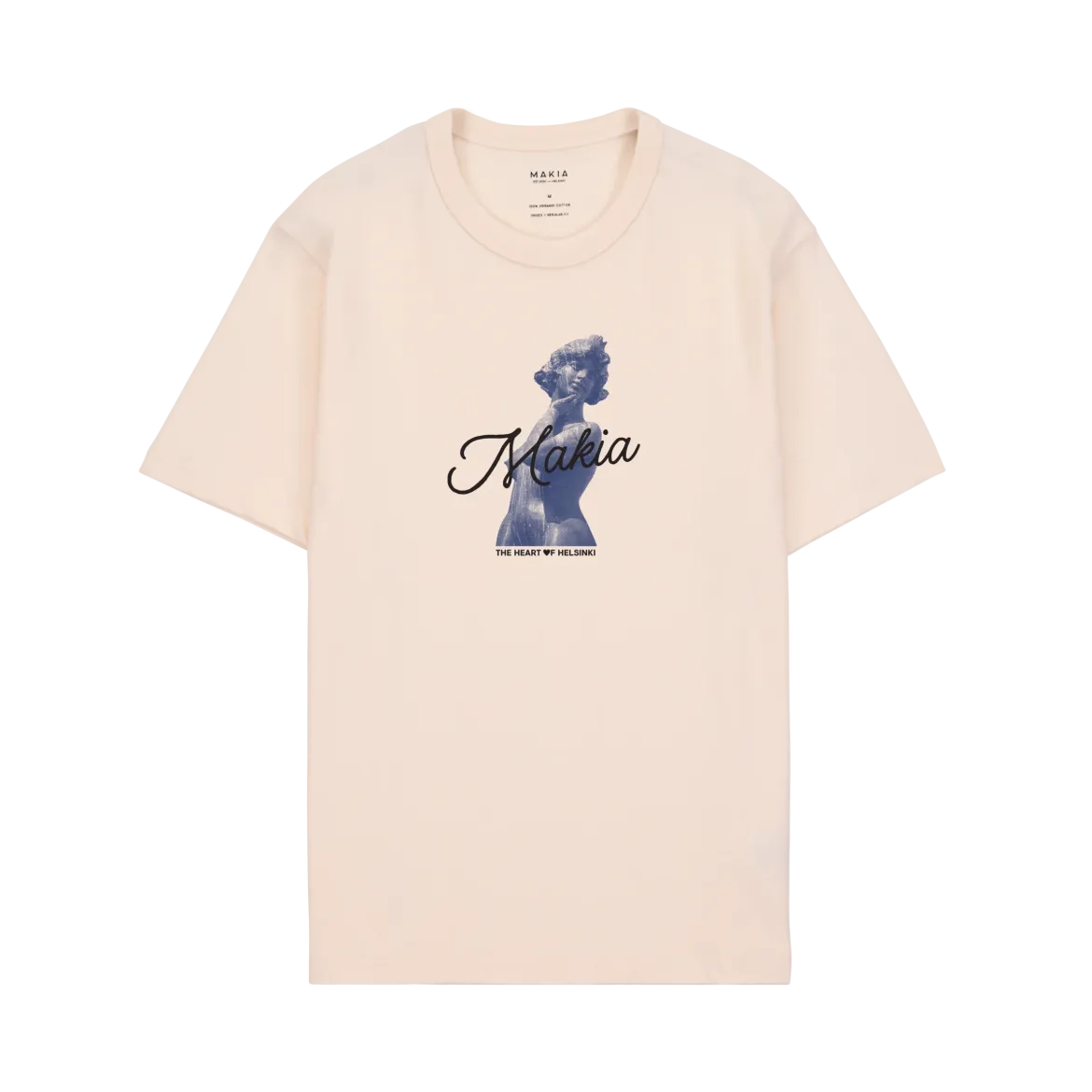 Makia miesten t-paita Havis T-shirt, luonnonvalkoinen