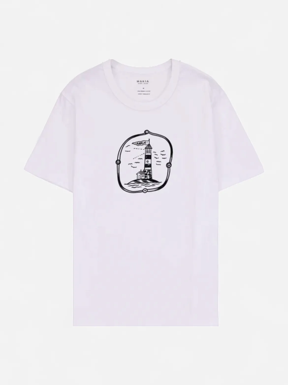 Makia miesten t-paita, Keeper T-shirt Valkoinen