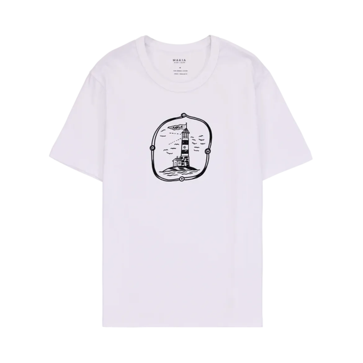 Makia miesten t-paita, Keeper T-shirt Valkoinen