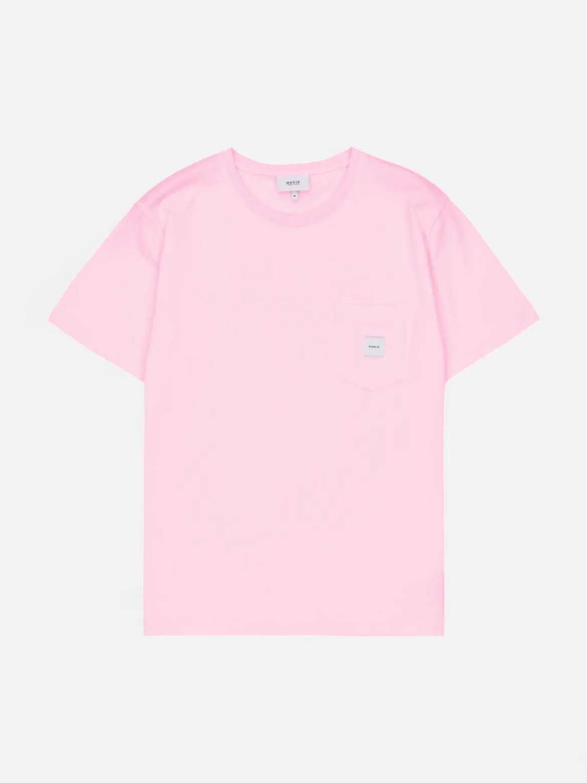 Makia miesten t-paita K Square Pocket t-shirt, vaaleanpunainen