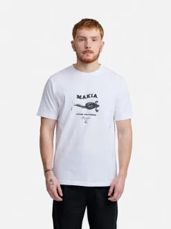 Makia miesten t-paita Loon, valkoinen