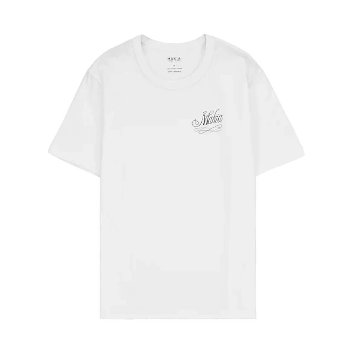 Makia miesten t-paita Mermaid T-shirt, valkoinen