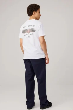 Makia miesten t-paita Wings T-shirt, valkoinen
