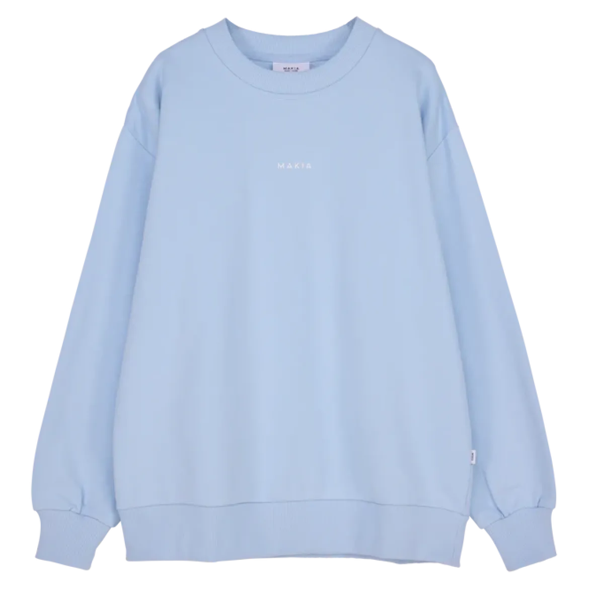 Makia naisten collegepaita Makia Sweatshirt, vaaleansininen