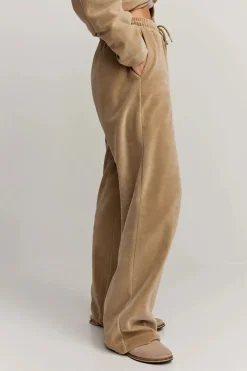Makia naisten housut Anne Trousers, vaalea beige