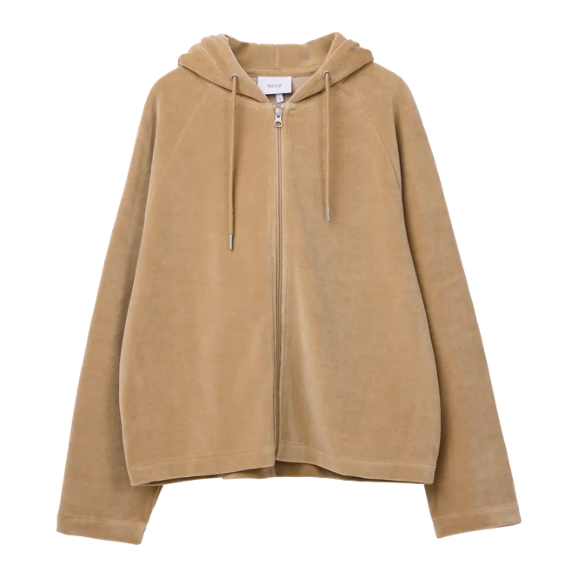 Makia naisten huppari Anne Zip Hoodie, vaalea beige