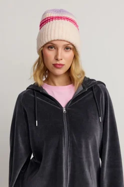Makia naisten pipo Linnea Beanie, monivärinen raita