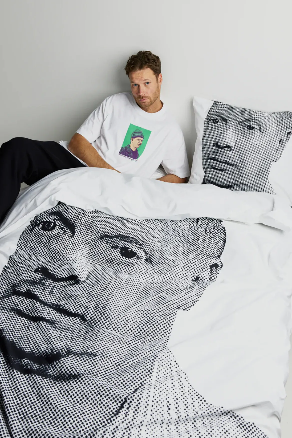 Makia Tonni Duvet Cover Set, valkoinen