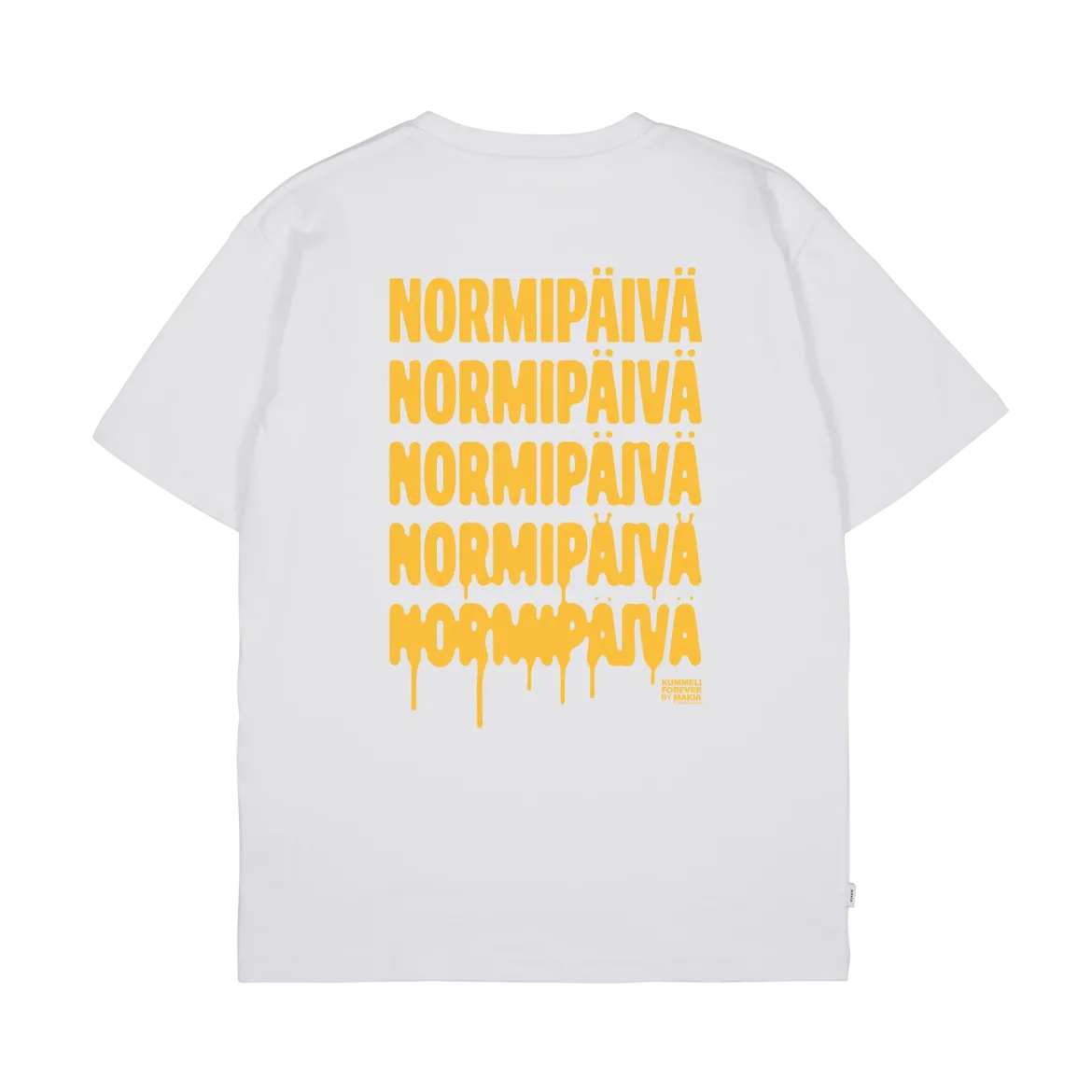 Makia t-paita Kummeli Huomenna T-shirt, valkoinen