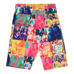 Makia x Nylon Beat shortsit Nylon Biker Shorts, monivärinen kuosi